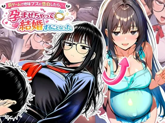 罰ゲームで地味ブスに告白したら、孕ませちゃって結婚することになった｜サークル『夜あくび小隊』のエロ漫画｜同人hitomi